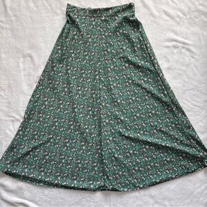 Altard State Rosie Floral Midi Maxi Skirt A Line Cottagecore Boho Feminine XS